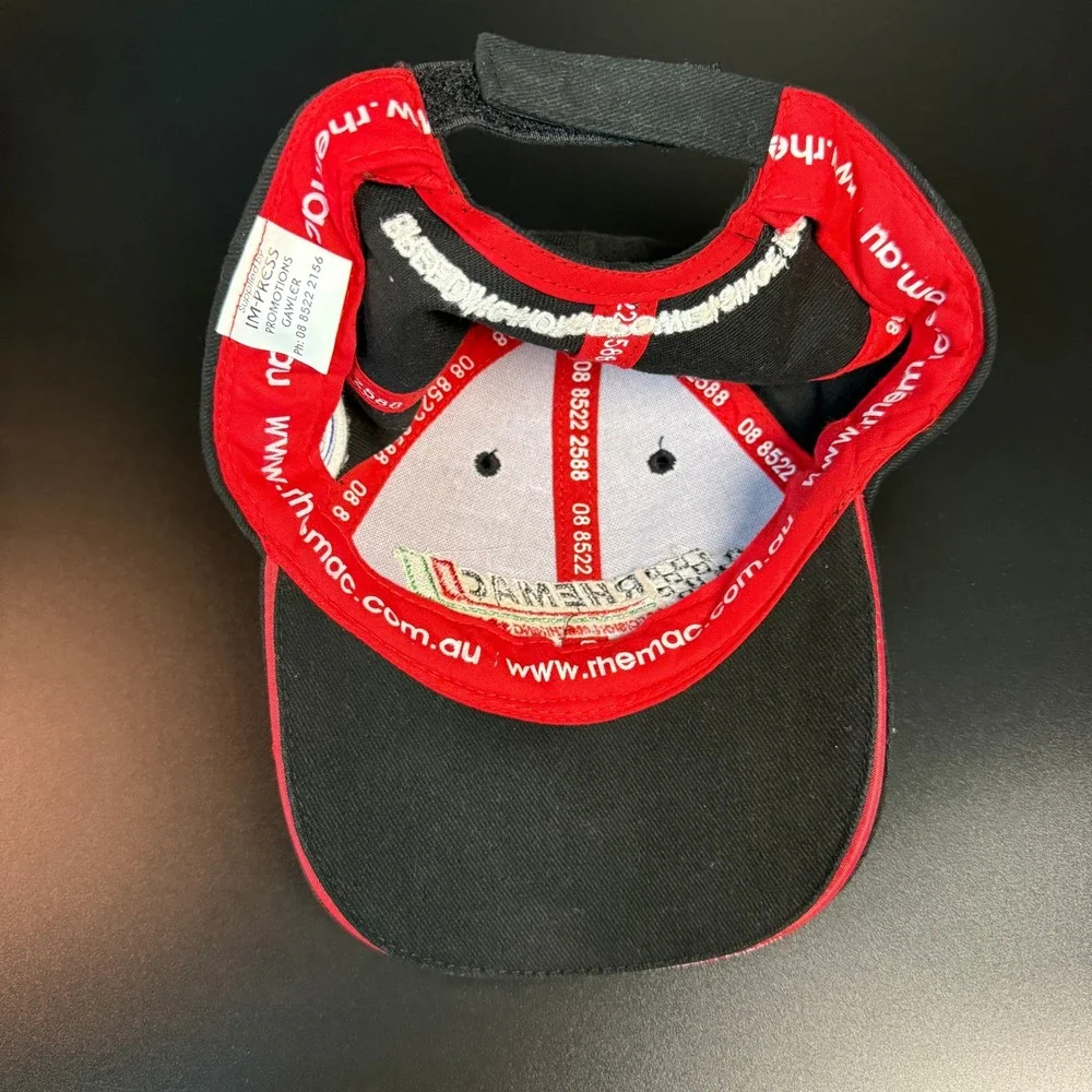 Rhemac Racing Scat Dart Castrol Black‎ Cotton Baseball Cap Hat Mens OSFM